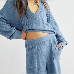 Free People FP Beach Deep V Sweater